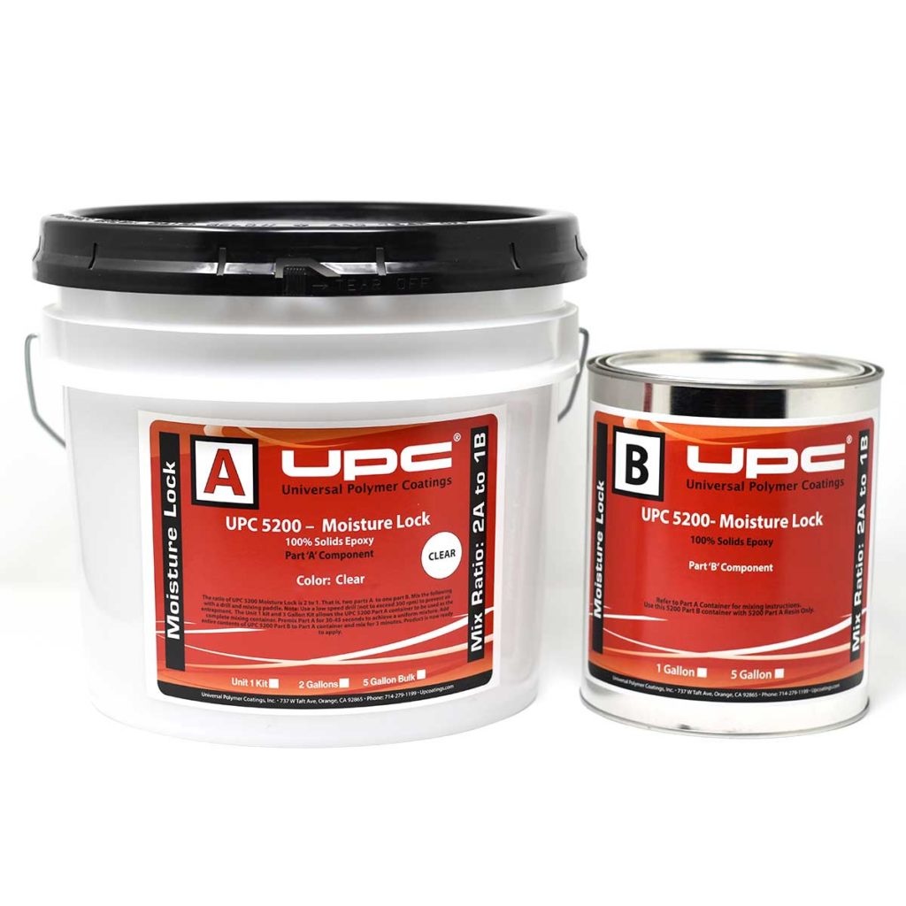 UPC 5200 Moisture Lock - Universal Polymer Coatings