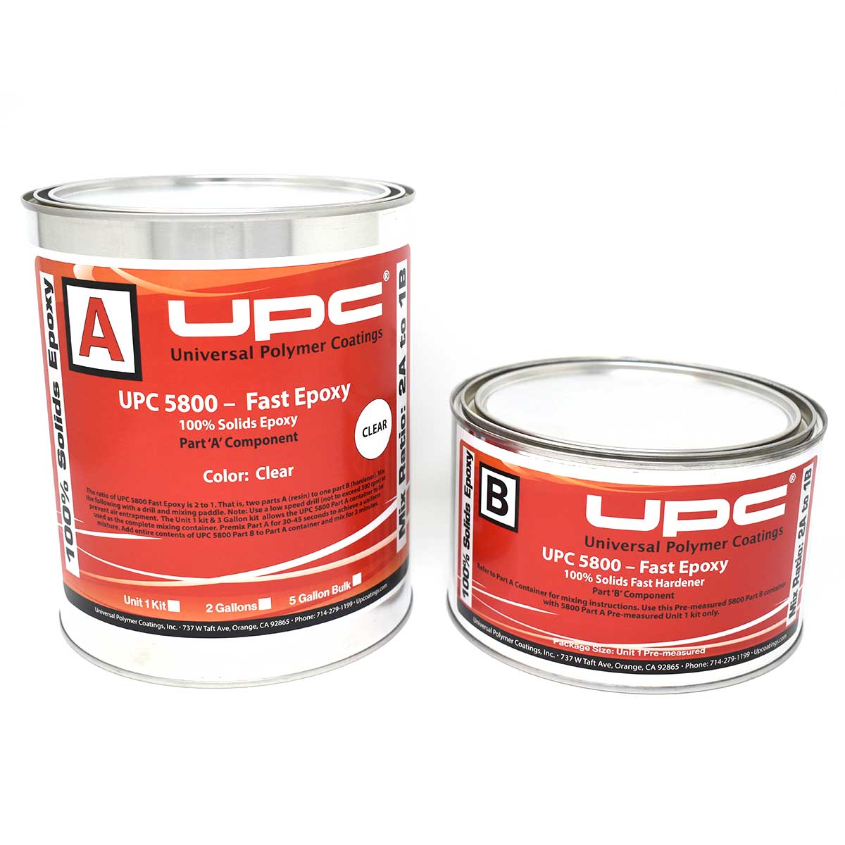 Fasco 23 Plus Ultra Clear U.V. Resistant Epoxy Coating
